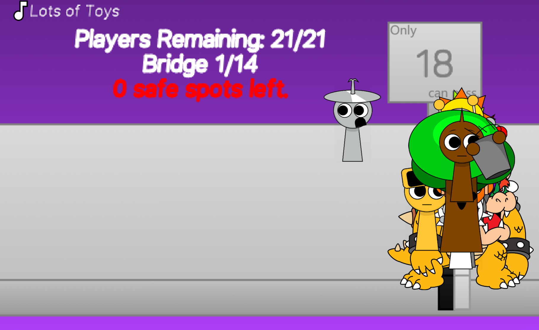Ay In Bridge Crossers Sprunkies And Bowser