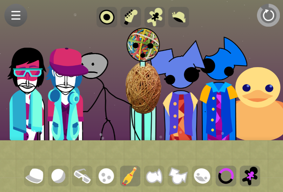 Incredibox Rubber