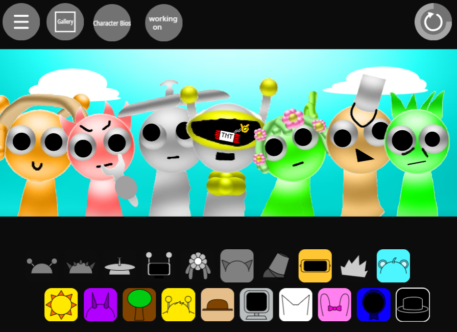 Incredibox Sprunki 3D Ver