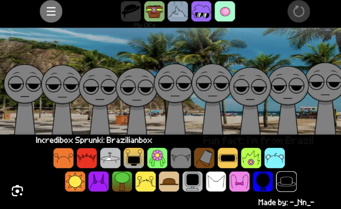 Incredibox Sprunki Brazilianbox