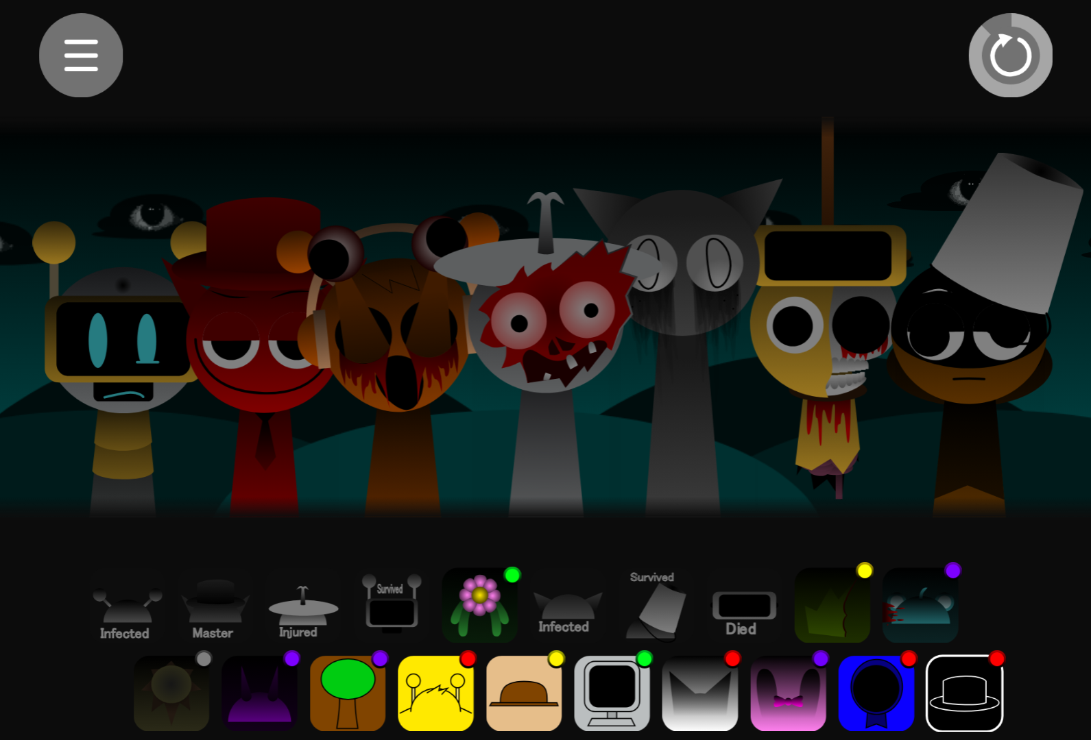 Incredibox Sprunki Cyan Shifted