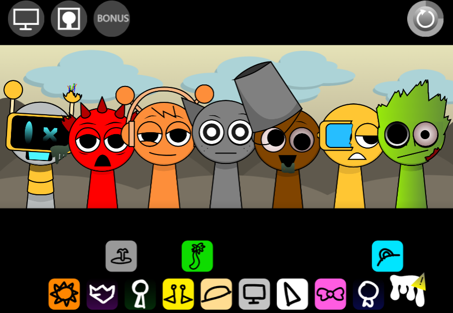 Paranormal Sprunki Incredibox 6.0