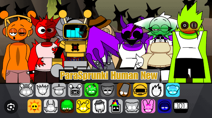 Parasprunki New Human