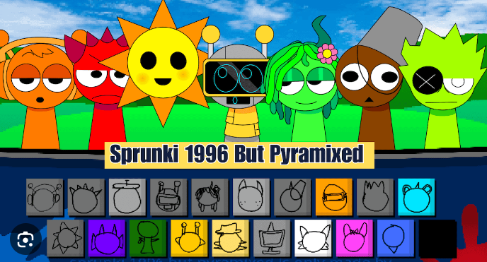 Sprunki 1996 But Pyramixed