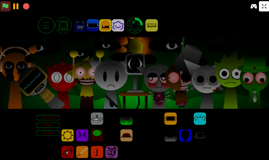 Sprunki 5 Shifted Nikis Take