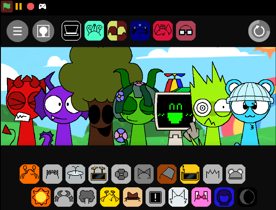 Sprunki Adventures In Melodia