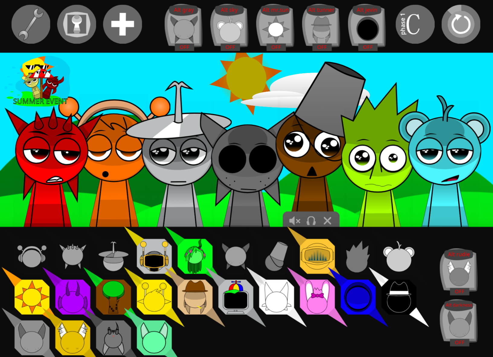 Sprunki Beta New Version V1.1