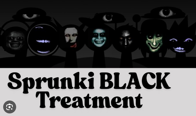 Sprunki Black Treatment Remaster