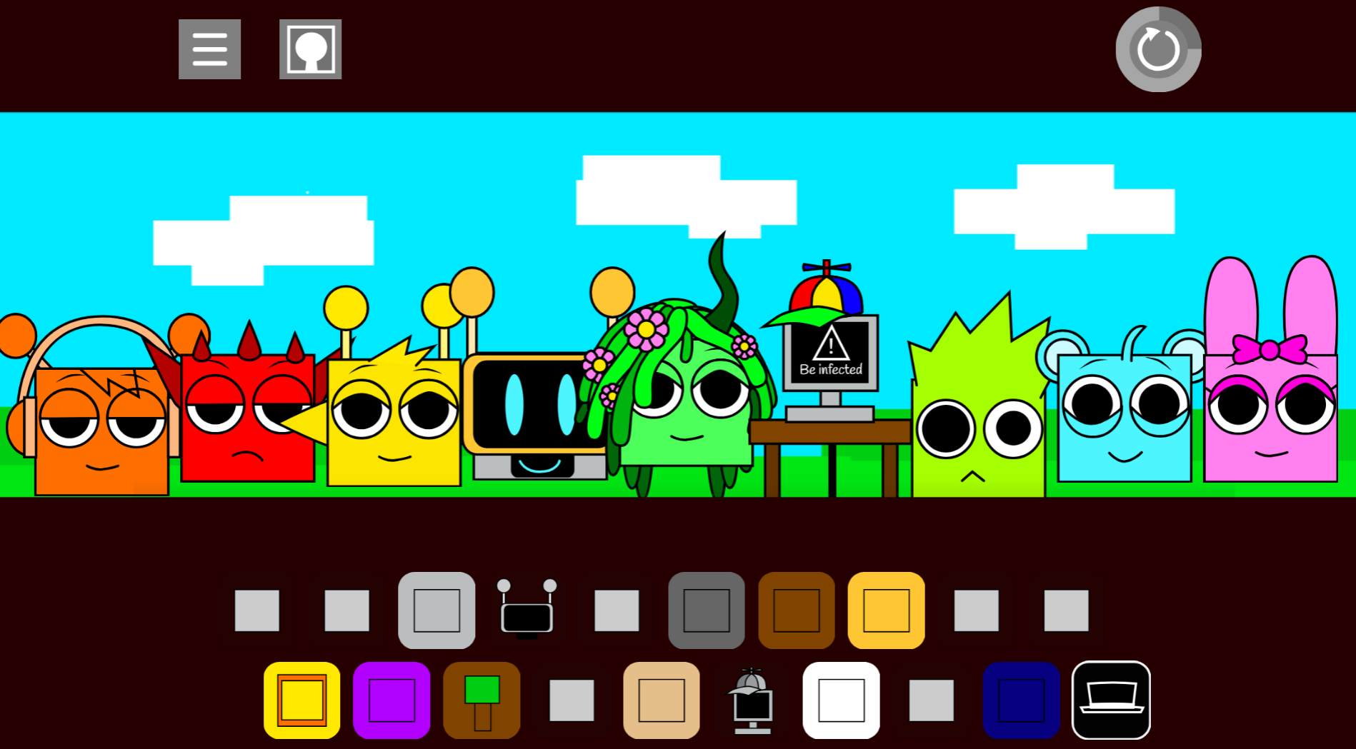 Sprunki Blocky Sprunkis