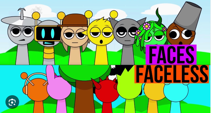 Sprunki But Faceless