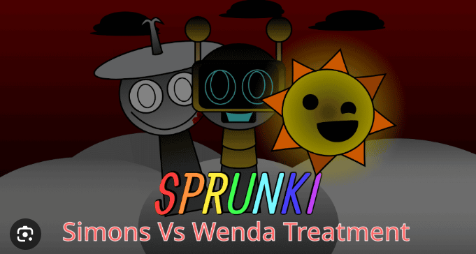 Sprunki But Wenda Vs Simon Treatment