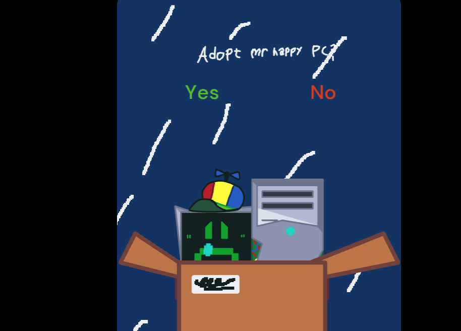Sprunki But Will You Adopt Mr Happy Pc