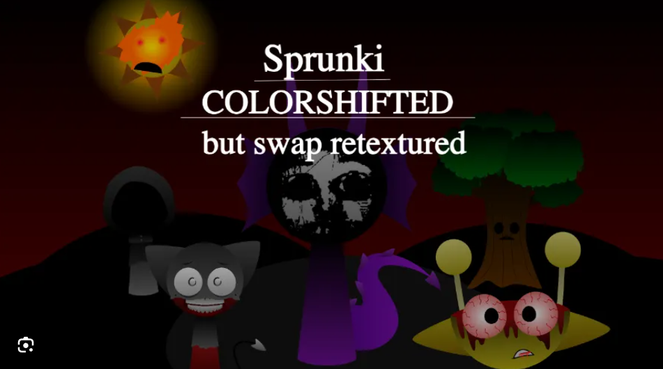 Sprunki Colorshifted But Swap Retextured