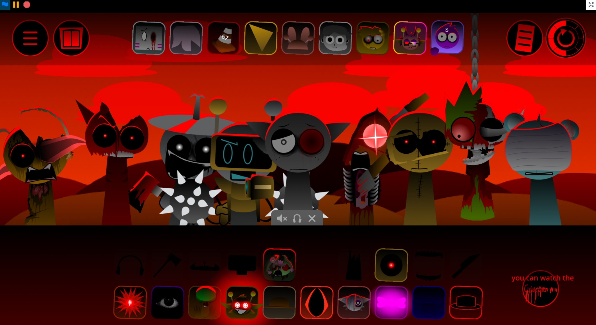 Sprunki Crimson Cataclysm Deadly Carnage Phase 4