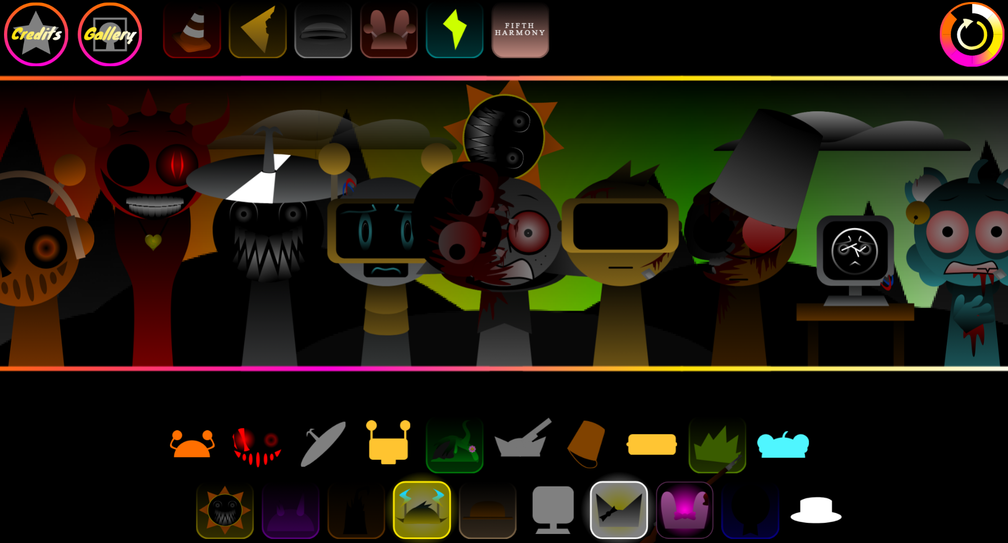 Sprunki Double Date Colorshitfed