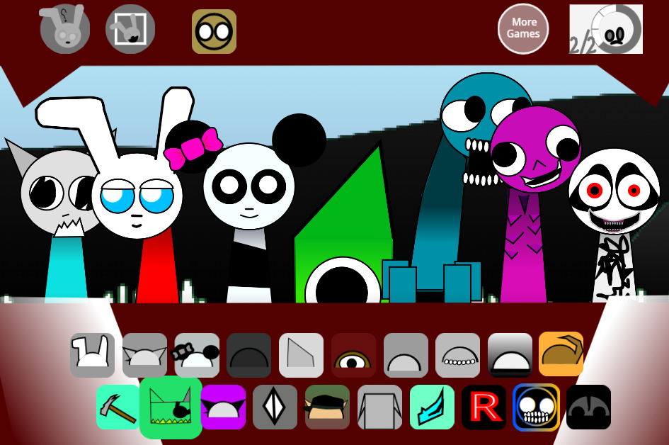 Sprunki Ener Caster Retake