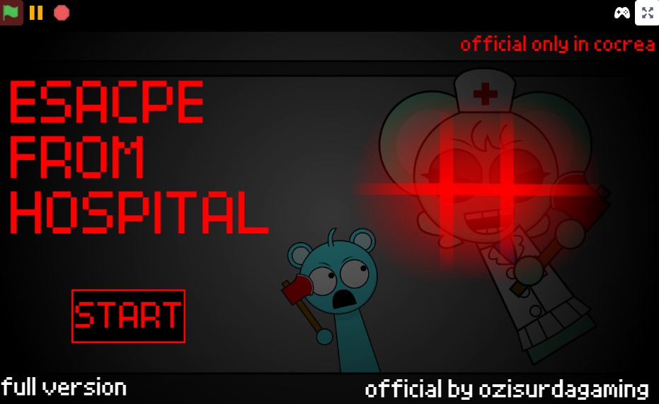 Sprunki Escape From Hospital Full Version