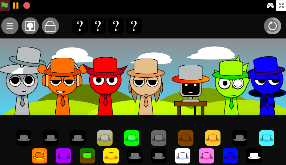 Sprunki Mr Black Time