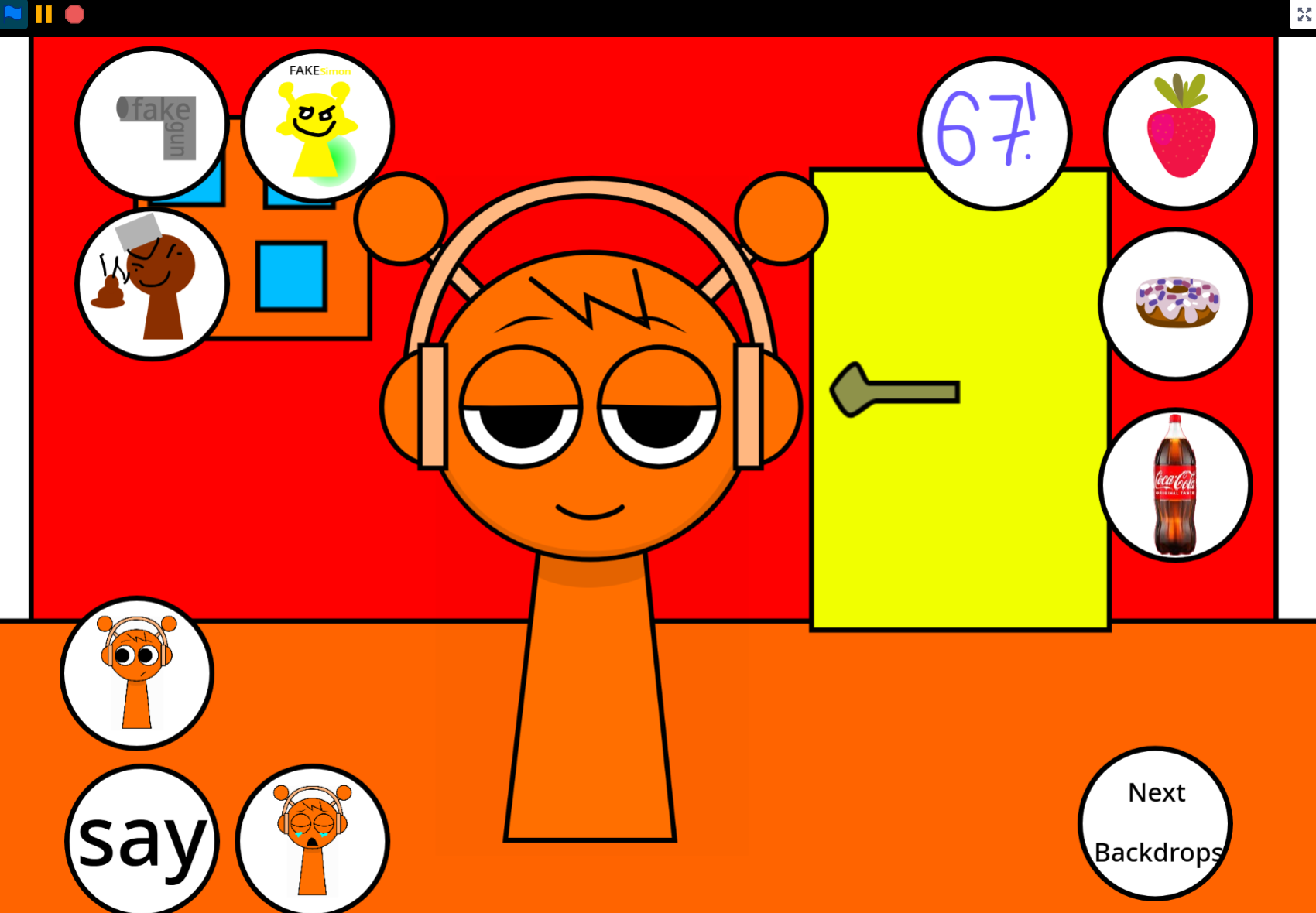 Sprunki My Talking Oren 2