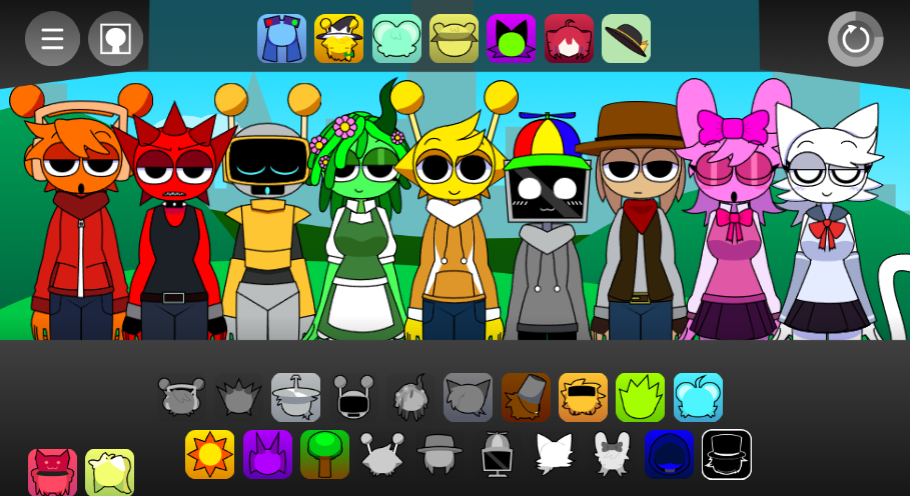 Sprunki Perfect Human V5.0