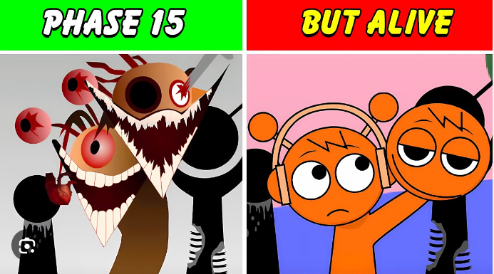 Sprunki Phase 15 But New Alive