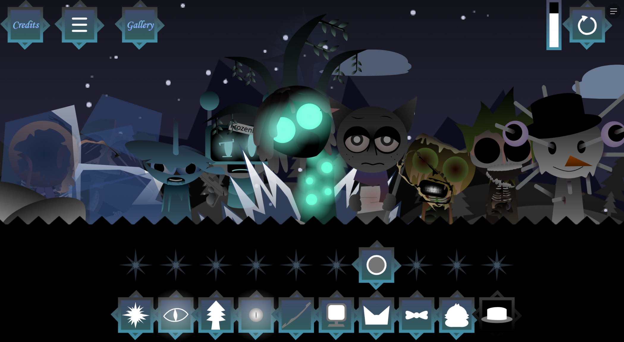 Sprunki Phase 6.5 Definitive Ice Age Frozenate Player Baldis Take