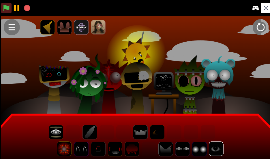 Sprunki Phase 6 The Scarlet Sun But Shifted