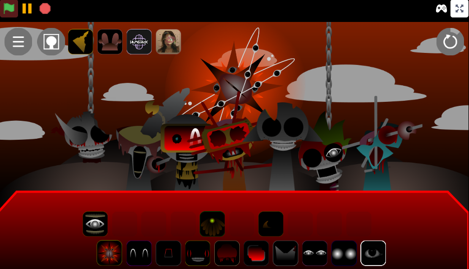 Sprunki Phase 6 The Scarlet Sun