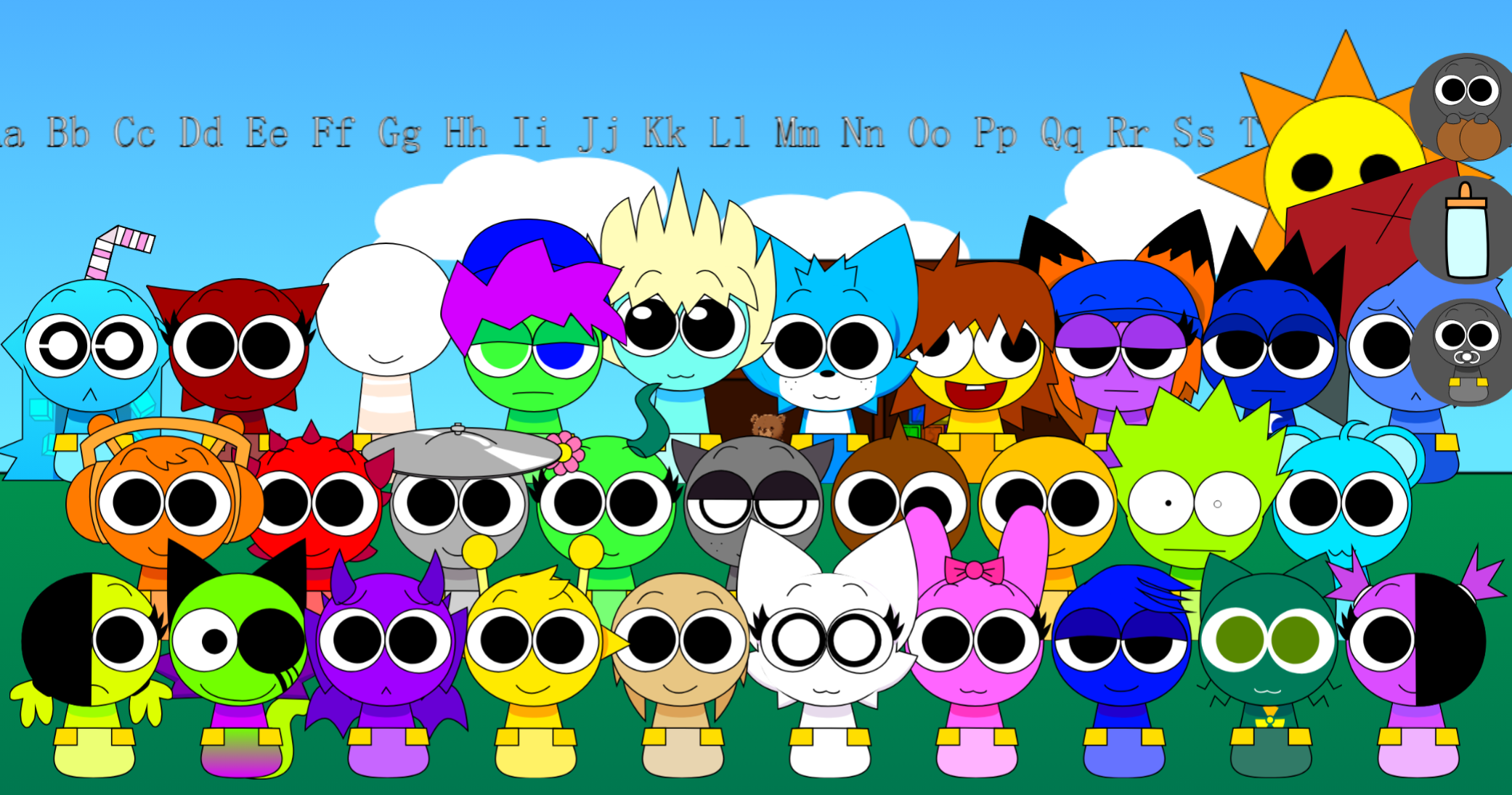 Sprunki Pyramixed Daycare Interactive More Ocs