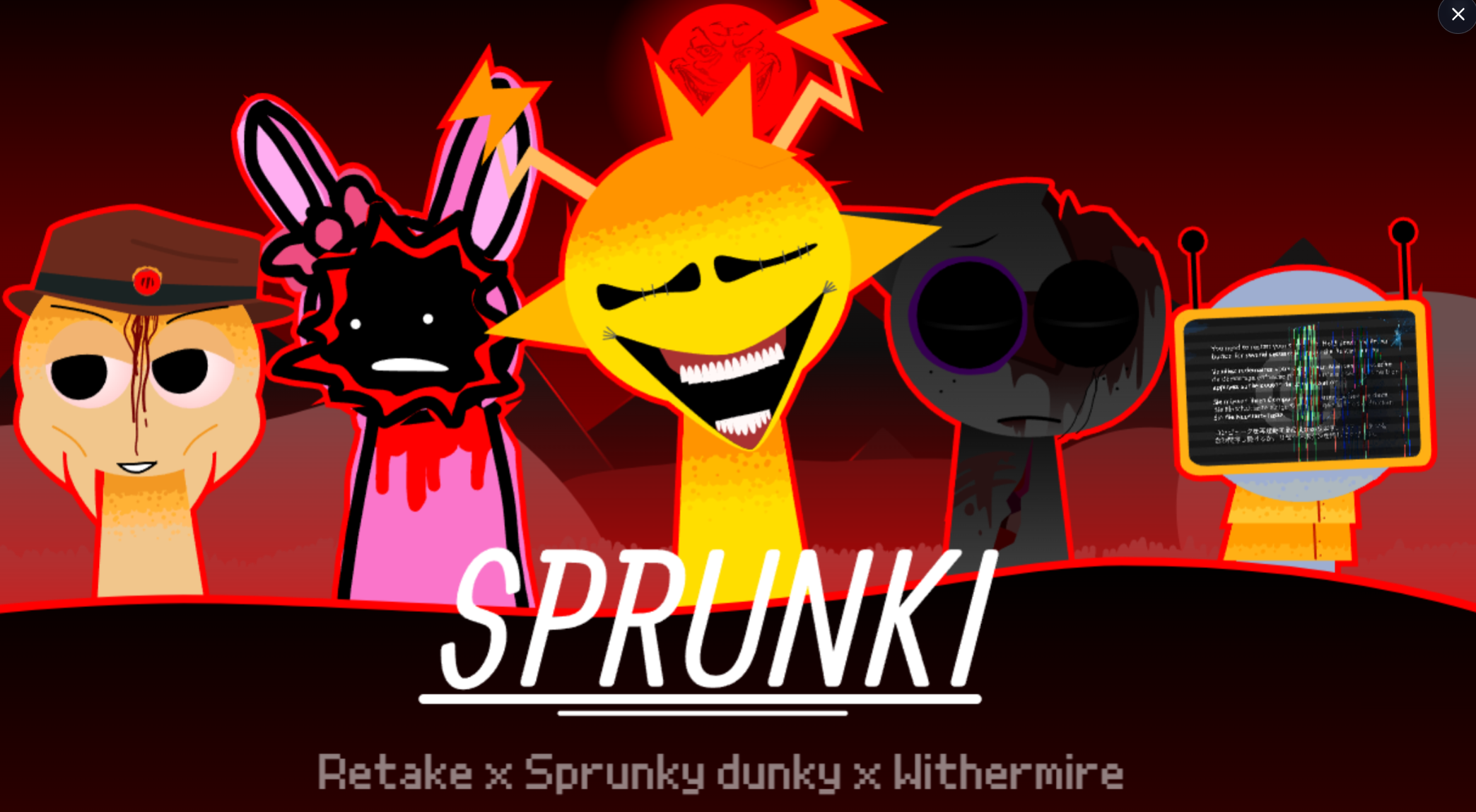 Sprunki Retake X Sprunki Dunky X Withermire