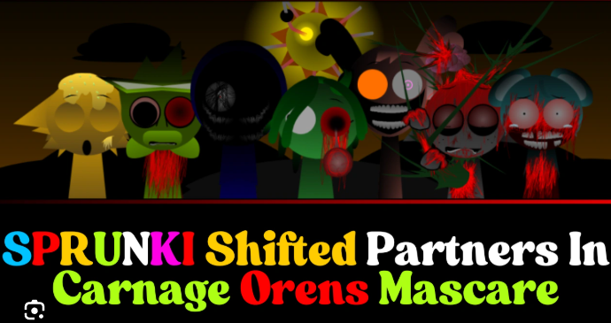 Sprunki Shifted Partners In Carnage Orens Mascare