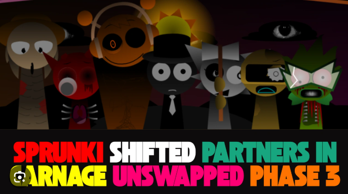 Sprunki Shifted Partners In Carnage Unswapped Phase 3