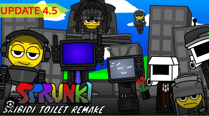 Sprunki Skibidi Toilet Remake 5