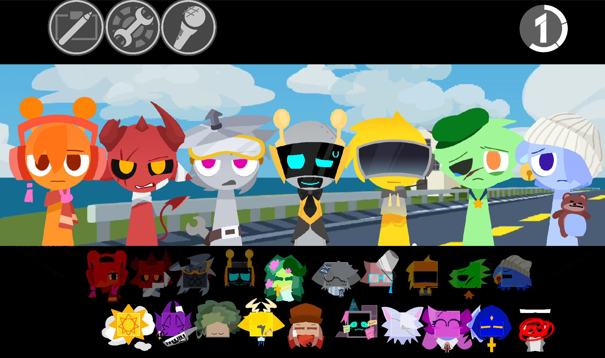Sprunki Sky And You V10.1