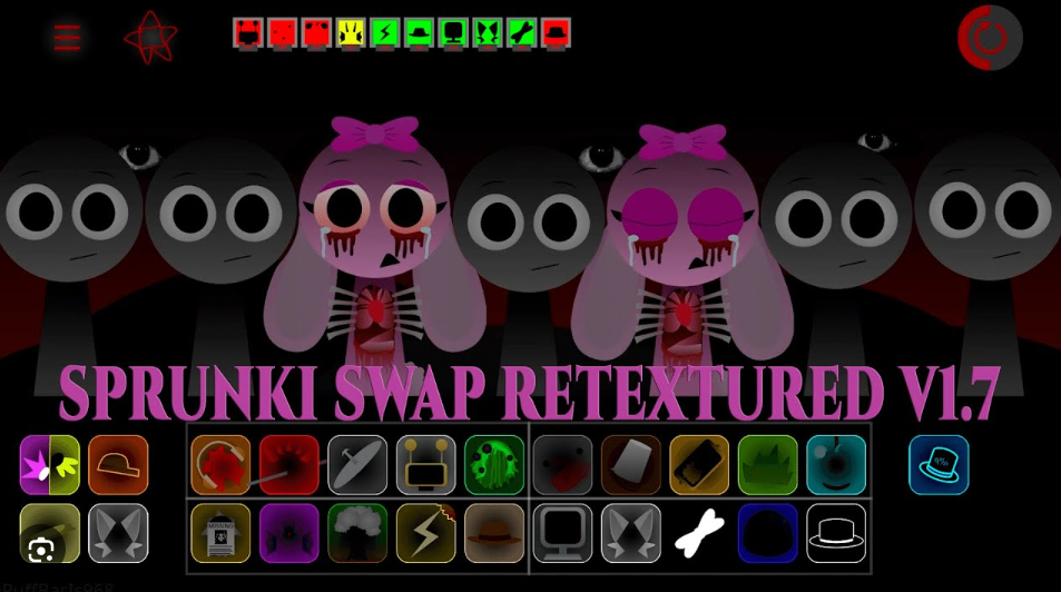Sprunki Swap Retextured V1.7
