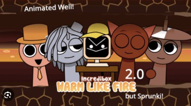 Warm Like Fire But Sprunki 2.0